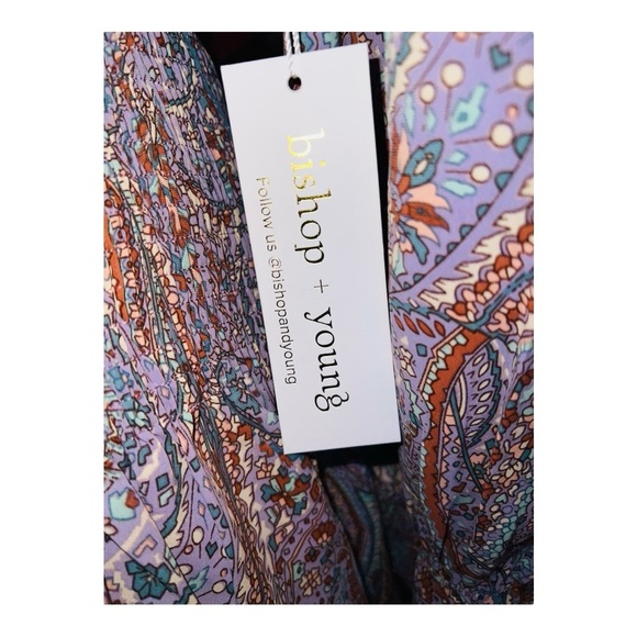 Bishop + Young Paisley Dress - Picture 4 of 5